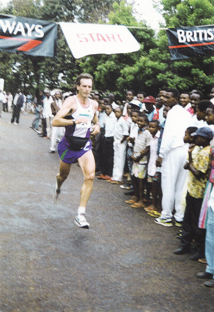 Mt. Kilimanjaro Marathon Runner